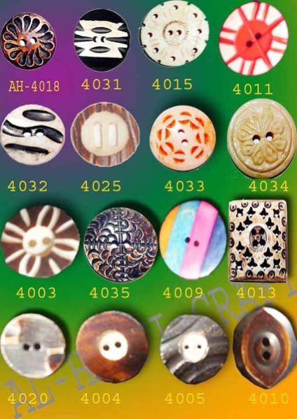 Fancy Horn Button 02