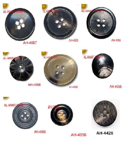 Fancy Horn Button 04