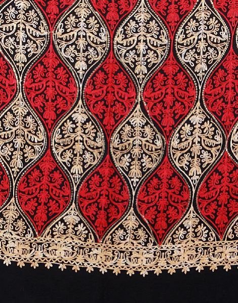 Embroidered Viscose Stole 04