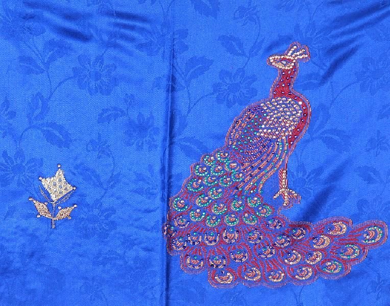 Embroidered Viscose Stole 05