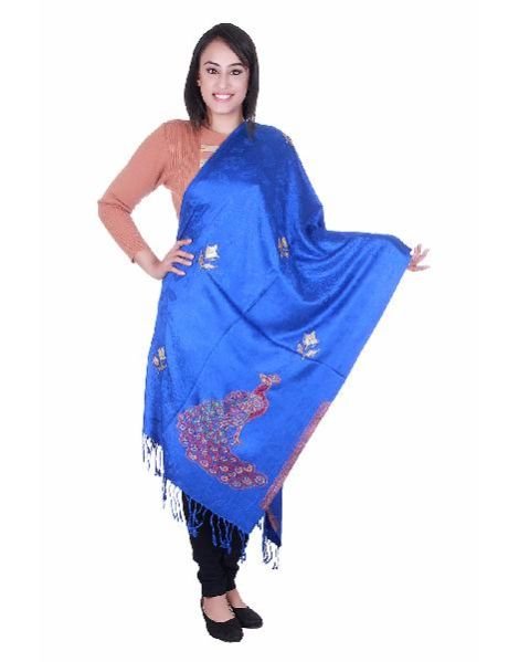 Embroidered Viscose Stole 08