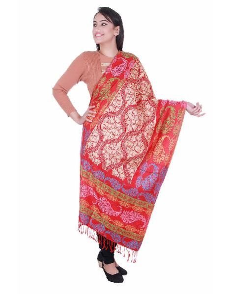 Embroidered Viscose Stole 11