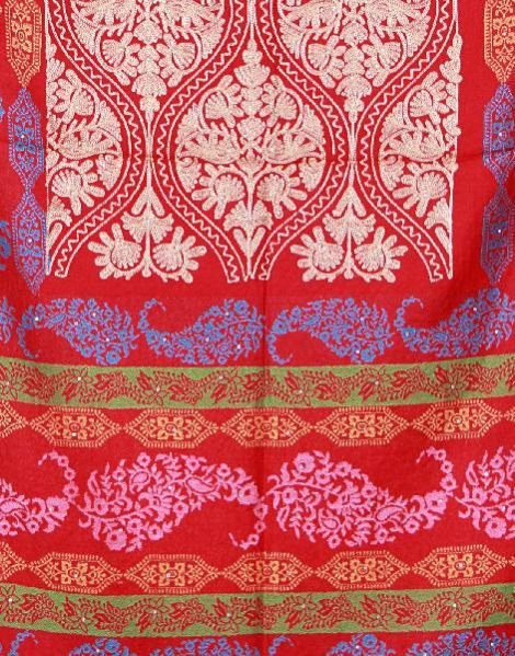 Embroidered Viscose Stole 12