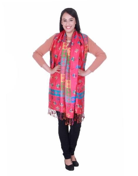 Embroidered Viscose Stole 18
