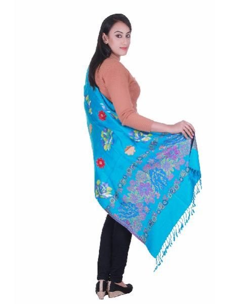 Embroidered Viscose Stole 22