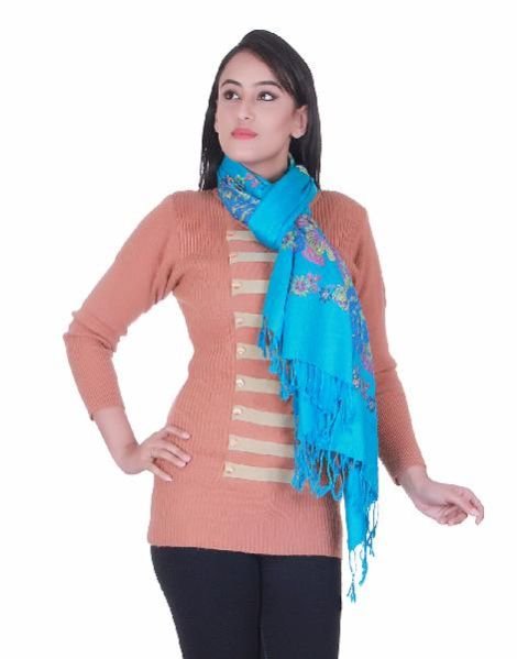 Embroidered Viscose Stole 23