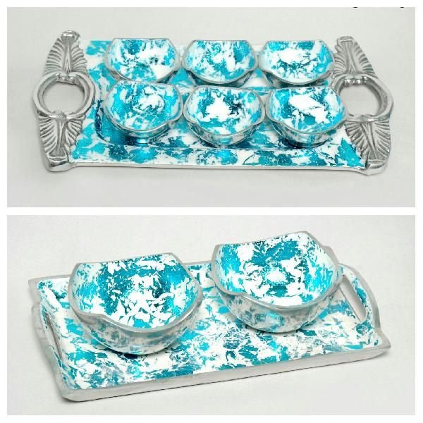 Blue Aluminium Gift Item 01