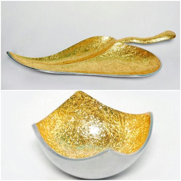 Gold & Silver Aluminium Gift Item 03