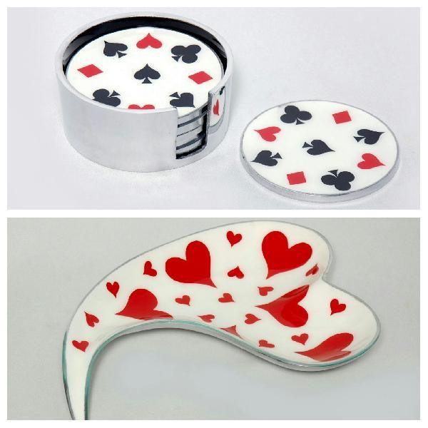 Playing Card Printed Aluminium Gift Item 04