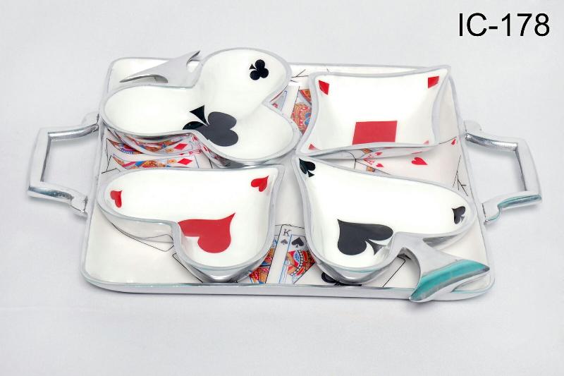 Playing Card Printed Aluminium Gift Item 05