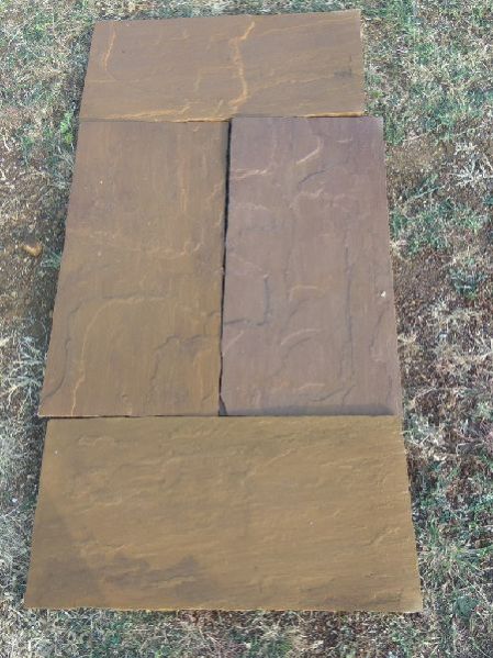 Yellow brown sandstone