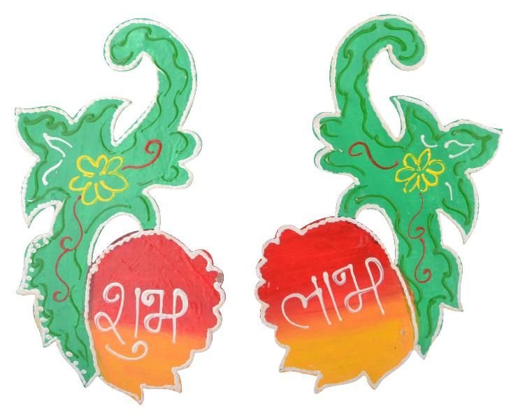 Wooden Shubh Labh 02