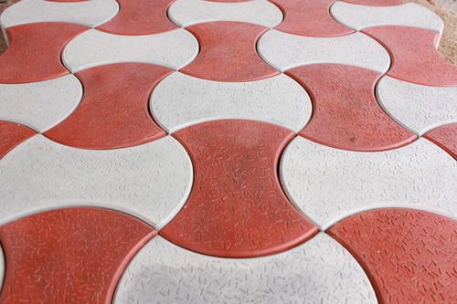 Damru Rubber Mould Paver Block 02