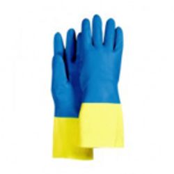 Latex Dual Cover Safety Gloves