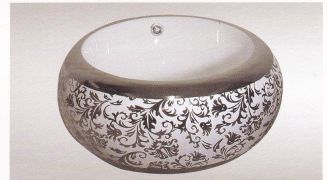 Ceramic Table Top Wash Basin (TOYO 513 Silver)