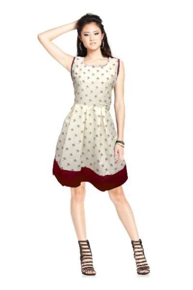 D-10 Karishma Macro Western Dress