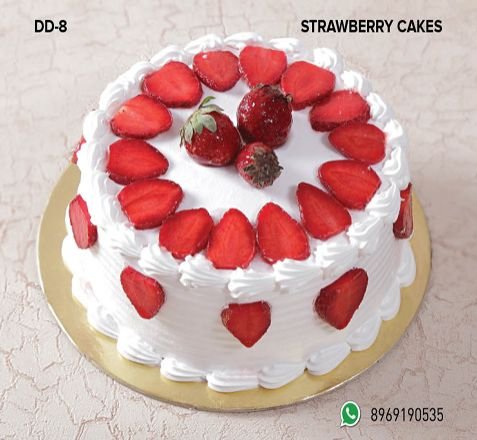 Strawberry Cake (DD-8)