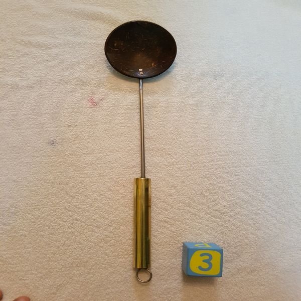 Coconut Shell Serving Spoon 02