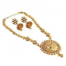 Behsoko Imitation Gold Traditional Necklace Set 05
