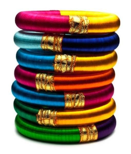 Behsoko Silk Thread Bangles 01