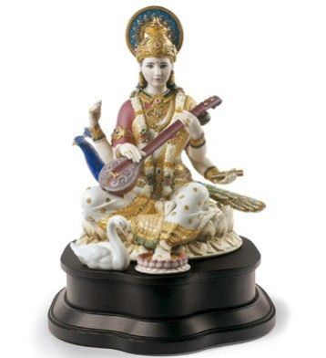 Fiber Saraswati Statue