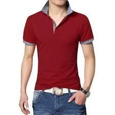 Mens Plain Polo T-Shirt 01