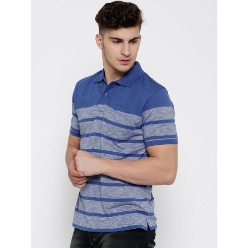 Mens Striped Polo T-Shirt 03