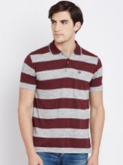 Mens Striped Polo T-Shirt 04