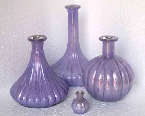 Glass Hurricane Candle Holder 01