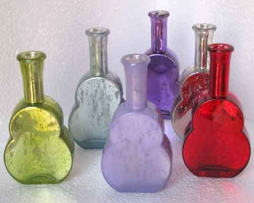 Glass Hurricane Candle Holder 07