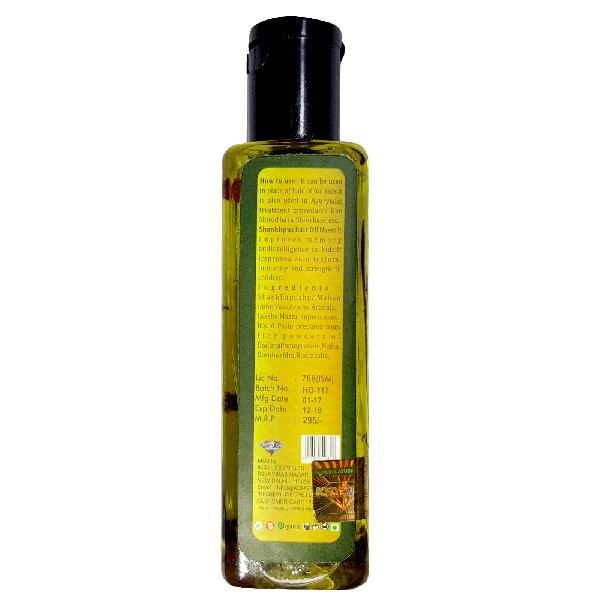 Khadi Shankhpushpi With Rudraksha Active Herbs Hair Oil 02