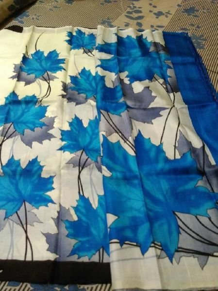 Block Printed Silk Saree 07