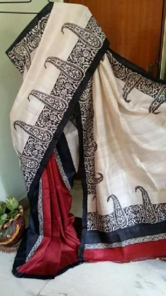 Hand Block Printed Saree 05