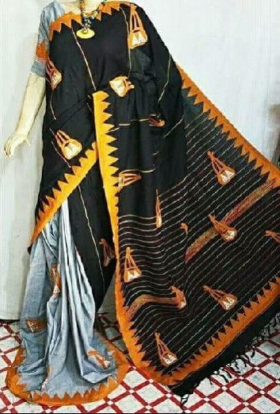 Khadi Saree With Blouse 10