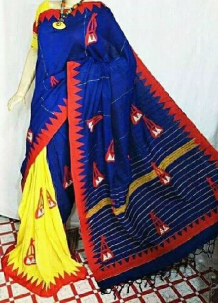Khadi Saree With Blouse 11