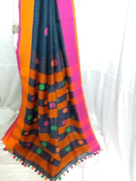 Linen Saree 08