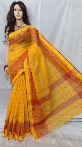 Tant Cotton Saree Without Blouse 03