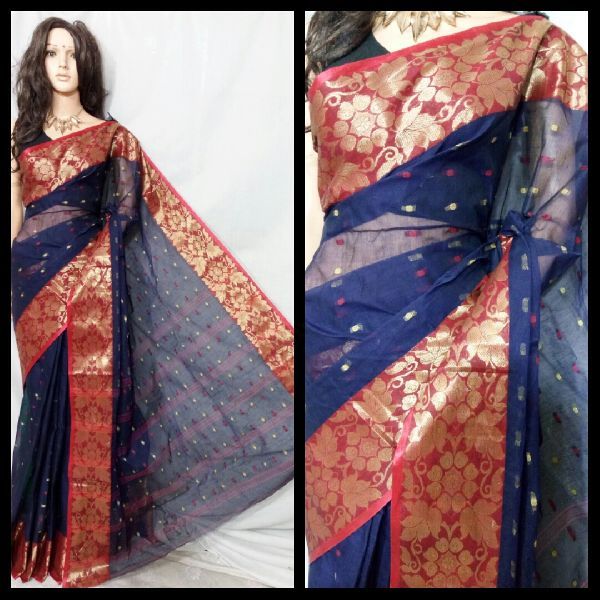 Tant Cotton Saree Without Blouse 04