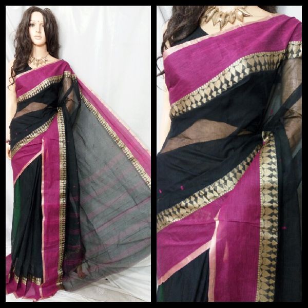 Tant Cotton Saree Without Blouse 07