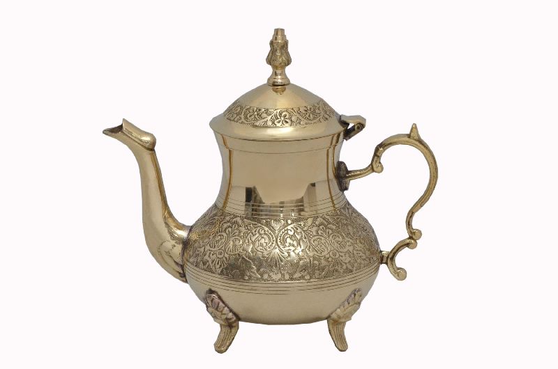 #001 Brass Teapot