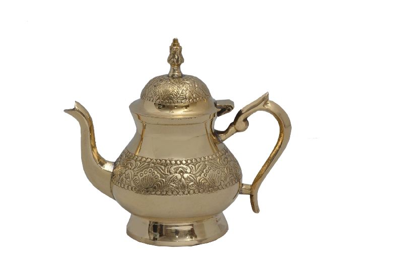 #002 Brass Teapot