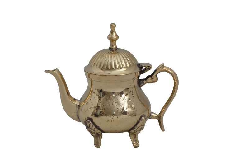 #004 Brass Teapot