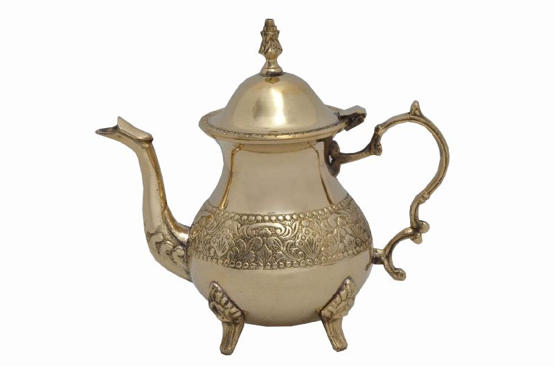 #005 Brass Teapot