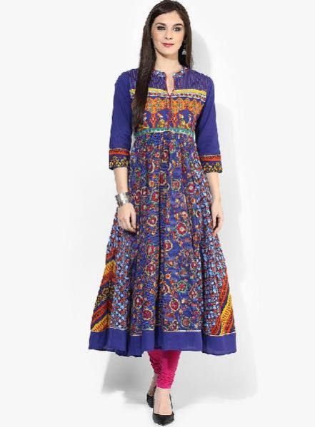 Cotton Anarkali Kurti 01