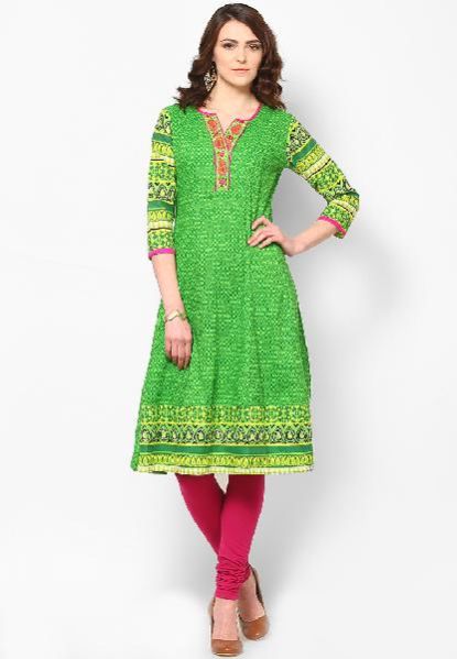 Cotton Anarkali Kurti 02