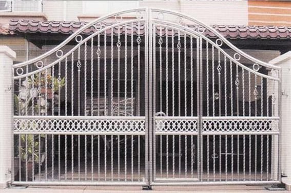 Automatic Steel Gate 01