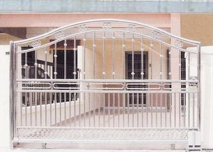 Automatic Steel Gate 04