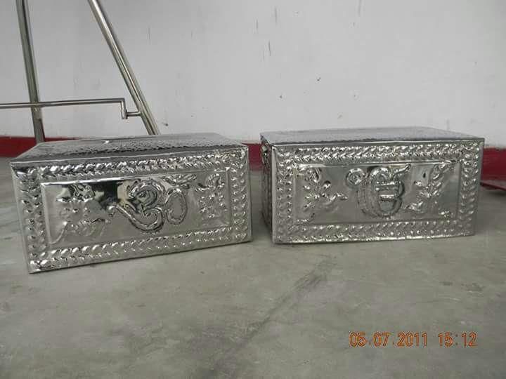 Stainless Steel Donation Box 04