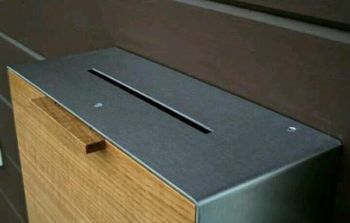 Stainless Steel Donation Box 06