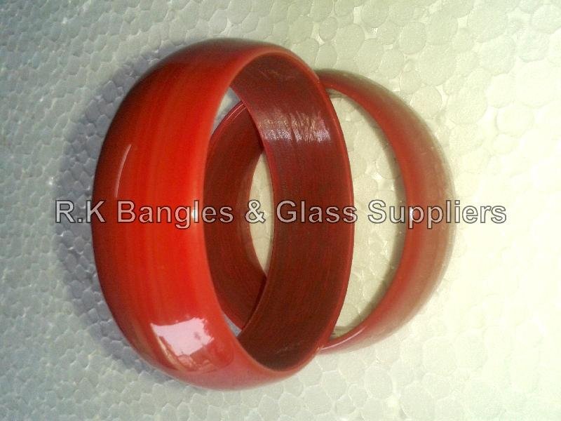 Plain Glass Bangles 01